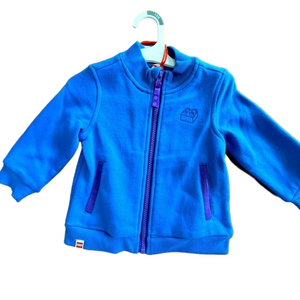 LEGO brand track jacket - blue with purple trim